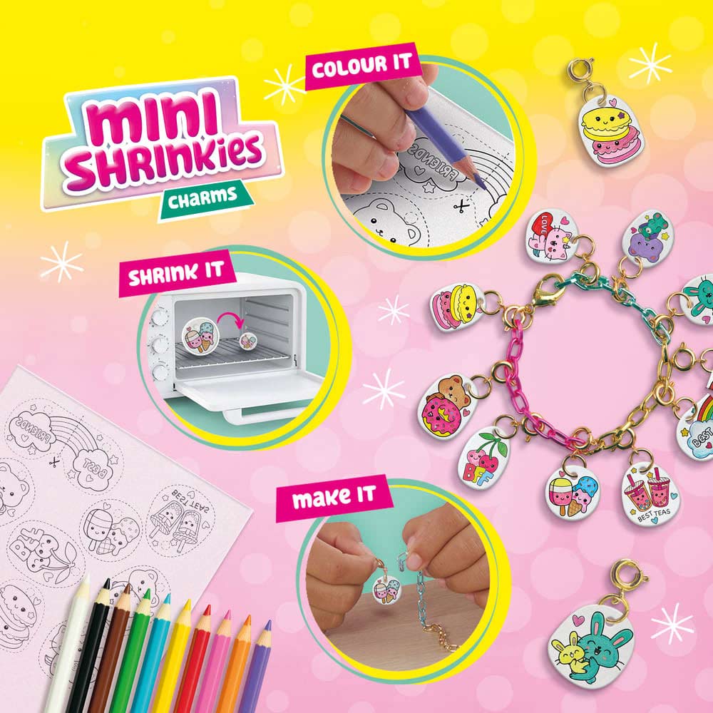 Mini Shrinkies - Charms Best Friends Ses Creative Hobby 14174 ( Imagem 3 de 4 ) - Preview