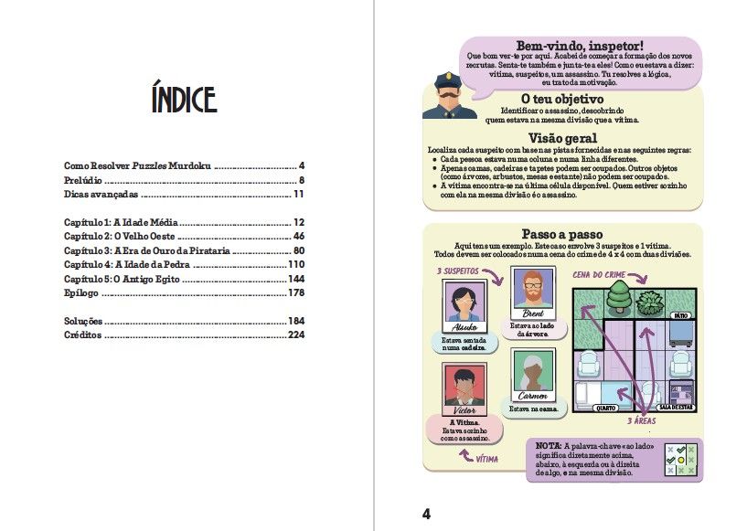 Murdoku Volume 2 - 80 Crimes Para Resolver ( Imagem 2 de 3 ) - Preview