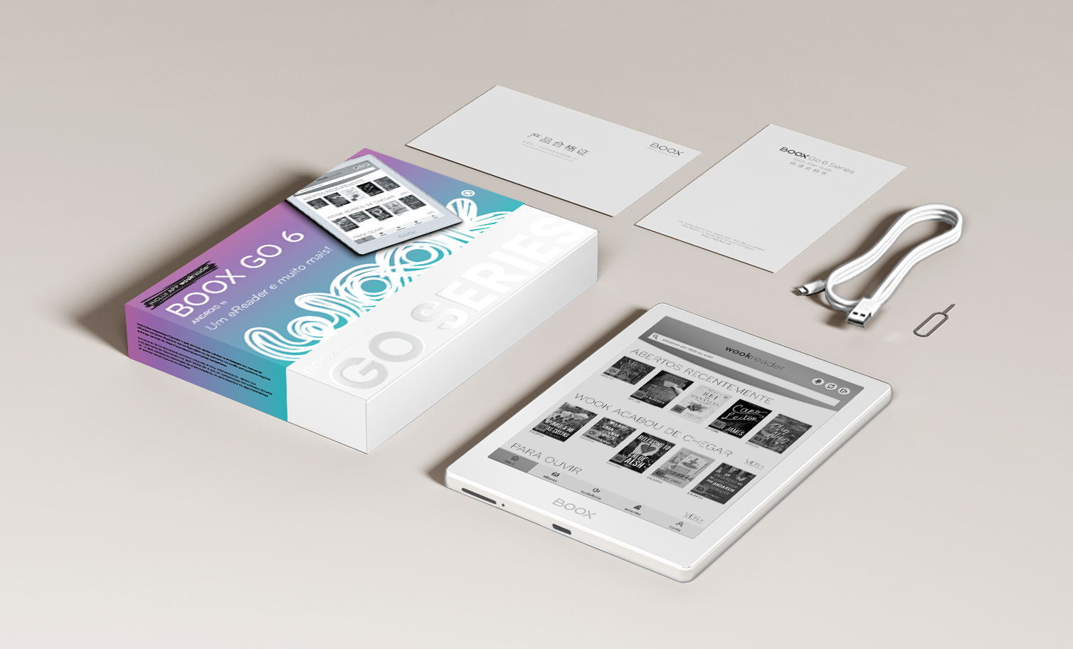 BOOX GO 6 (branco) ( Imagem 4 de 5 ) - Preview