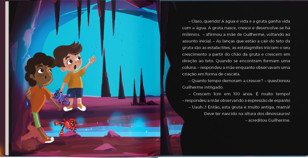 Azulão e Flash na Gruta ( Imagem 2 de 2 ) - Preview