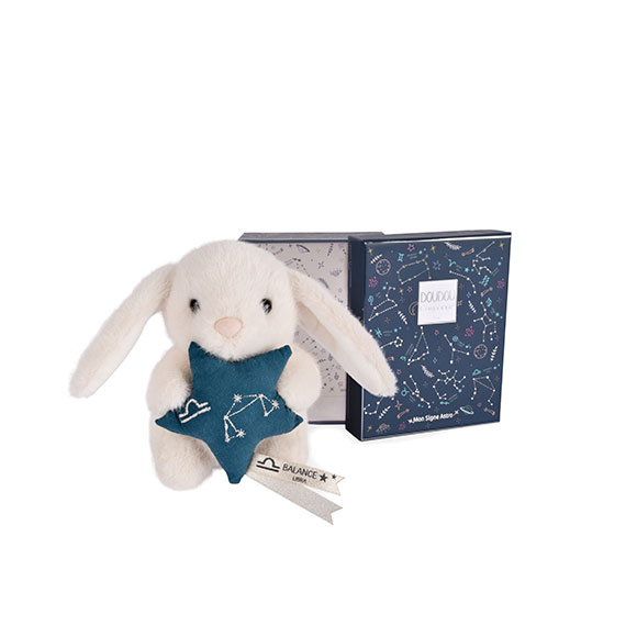 Peluche Coelho Branco 12Cm Doudou Et Compagnie Doudou Astro Balança Dc4657 ( Imagem 3 de 4 ) - Preview