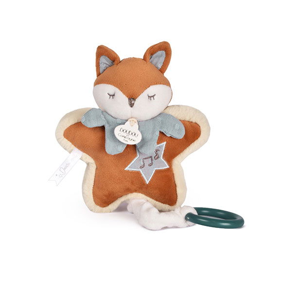 Doudou Com Caixa Musica Raposa Timo 16Cm Doudou Et Compagnie Mina Et Timo Dc4695 ( Imagem 2 de 4 ) - Preview