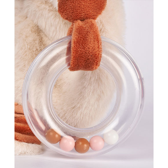 Doudou Com Chocalho Raposa Mina 18Cm Doudou Et Compagnie Mina Et Timo Dc4687 ( Imagem 4 de 4 ) - Preview