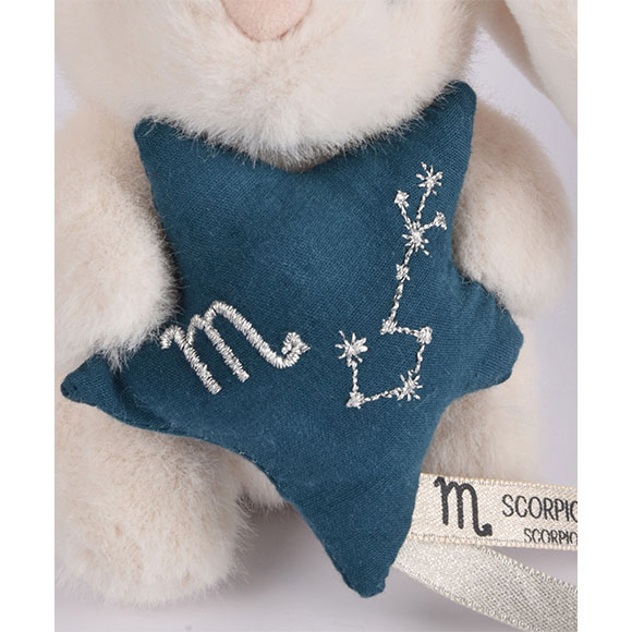 Peluche Coelho Branco 12Cm Doudou Et Compagnie Doudou Astro Escorpiao Dc4658 ( Imagem 2 de 4 ) - Preview