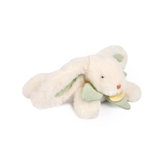 Peluche Coelho Branco Com Laço Verde 20Cm Doudou Et Compagnie Lapin Bonbon Dc4663 ( Imagem 2 de 4 ) - Preview