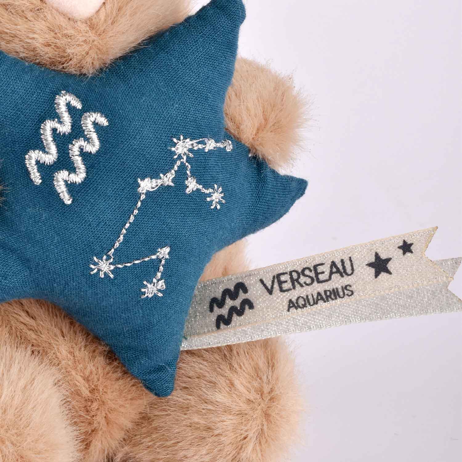 Peluche Coelho Castanho 12Cm Doudou Et Compagnie Doudou Astro Aquario Dc4661 ( Imagem 2 de 3 ) - Preview