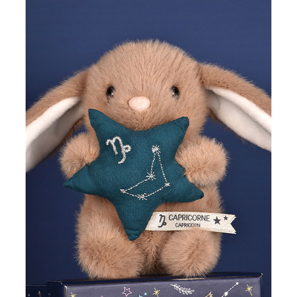 Peluche Coelho Castanho 12Cm Doudou Et Compagnie Doudou Astro Capricornio Dc4660 ( Imagem 3 de 4 ) - Preview