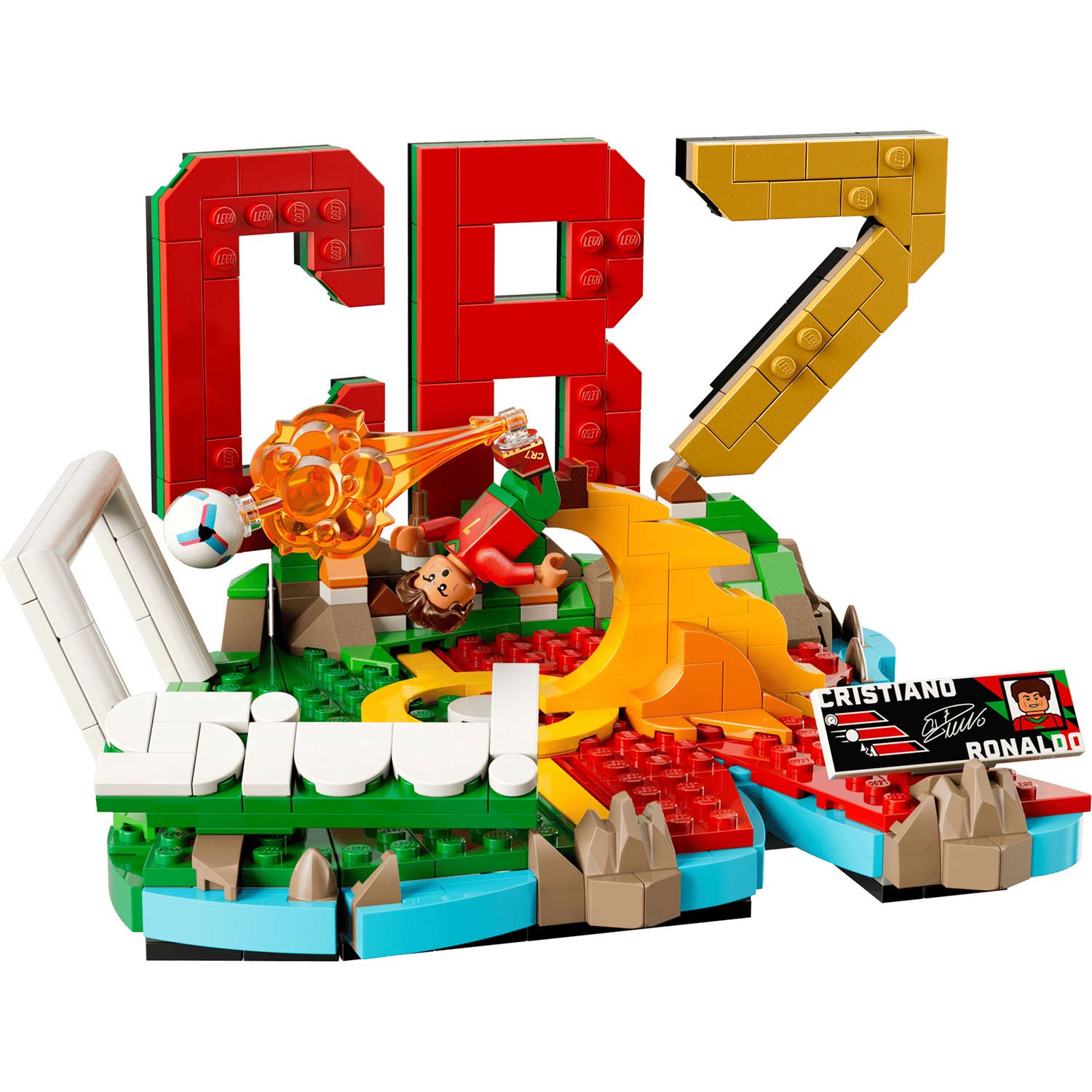 Lego Editions Cristiano Ronaldo - Destaques Do Futebol 43012 ( Imagem 2 de 4 ) - Preview