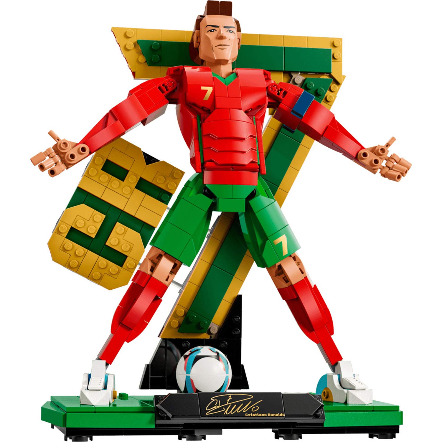 Lego Editions Cristiano Ronaldo - Lenda Do Futebol 43016 ( Imagem 2 de 4 ) - Preview