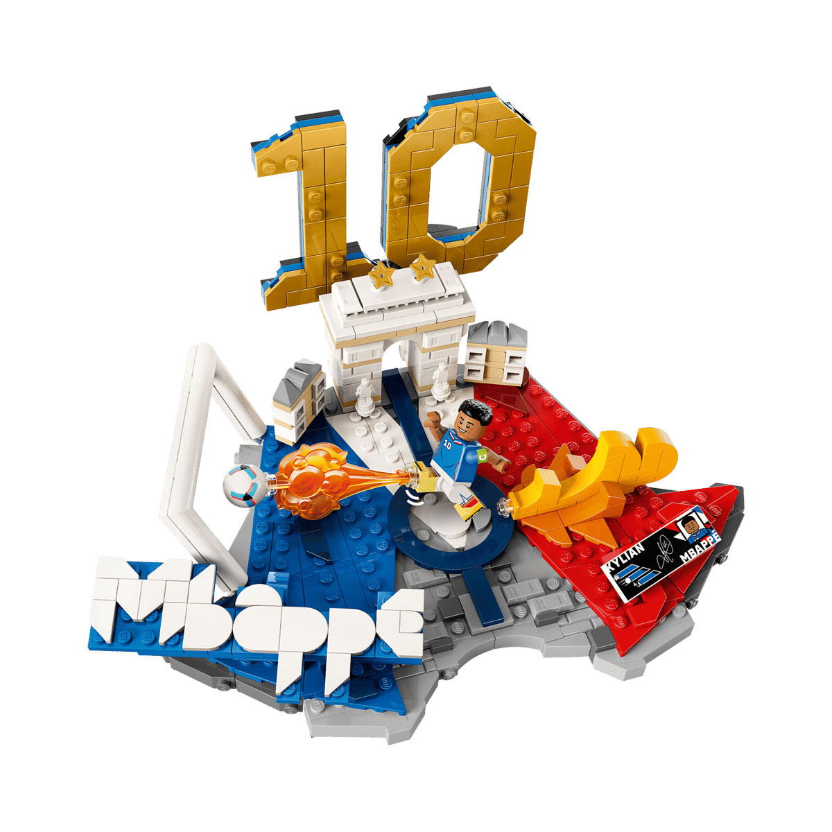 Lego Editions Kylian Mbappe - Destaques Do Futebol 43013 ( Imagem 4 de 4 ) - Preview