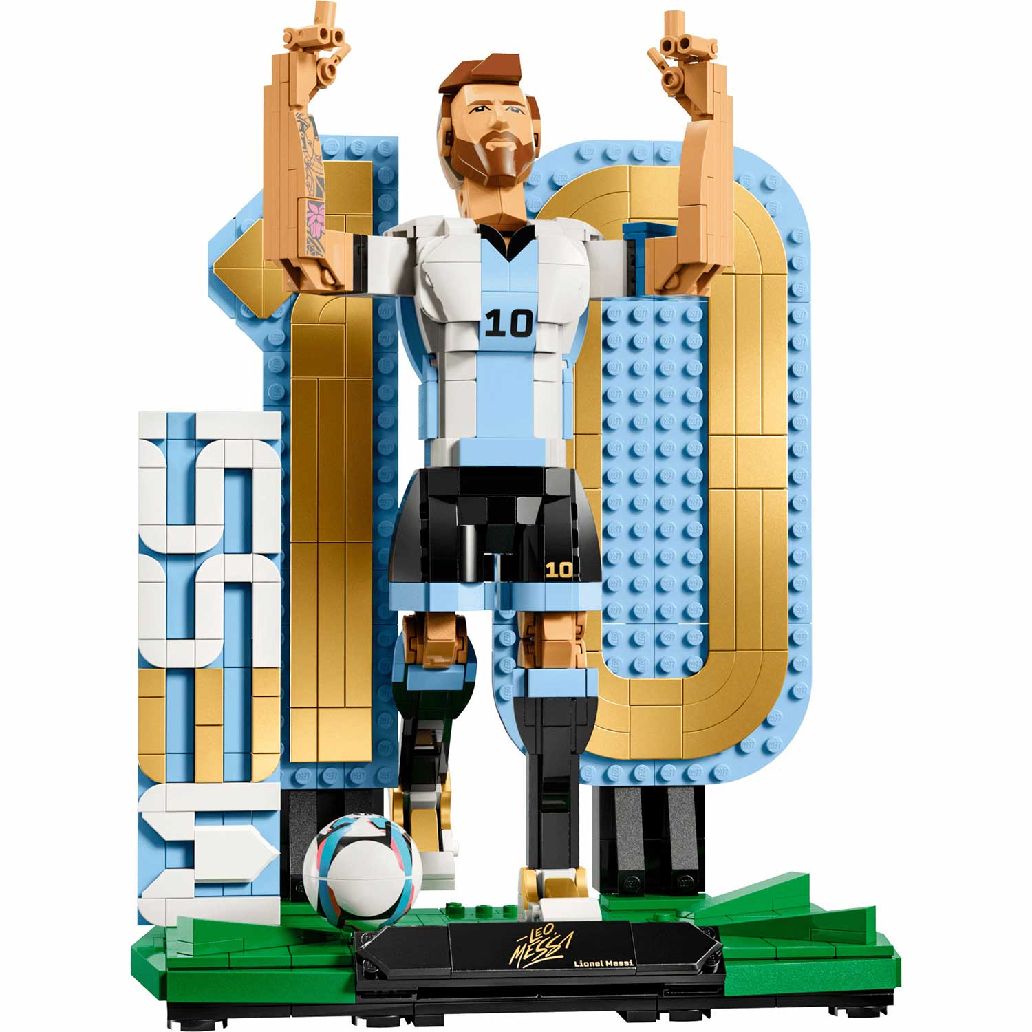 Lego Editions Lionel Messi - Lenda Do Futebol 43015 ( Imagem 2 de 4 ) - Preview