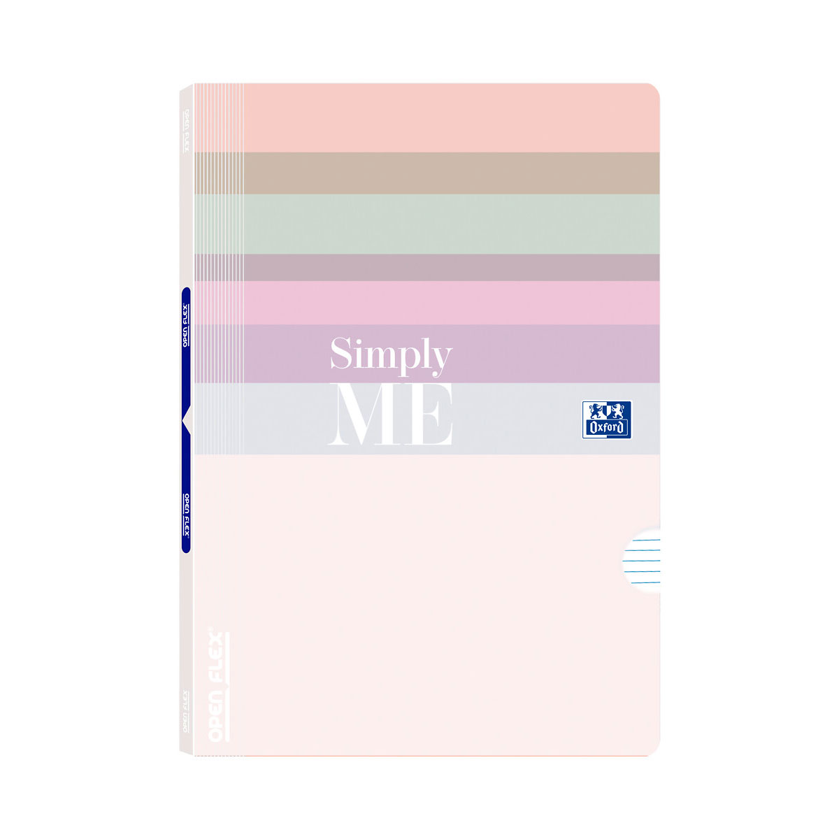 Caderno A4 Capa Plastica Agrafado Oxford & Me Openflex Cute Pautado 48Fl 90G Sortido 400210238 ( Imagem 2 de 4 ) - Preview
