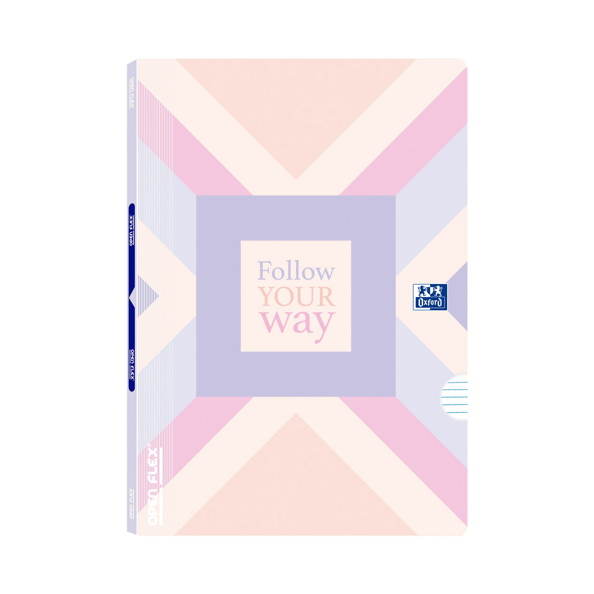 Caderno A4 Capa Plastica Agrafado Oxford & Me Openflex Cute Pautado 48Fl 90G Sortido 400210238 ( Imagem 4 de 4 ) - Preview