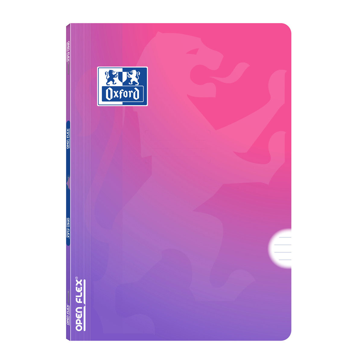 Caderno A4 Capa Plastica Agrafado Oxford Openflex Gradient Pautado 48Fl 90G Sortido 400207167 ( Imagem 2 de 4 ) - Preview