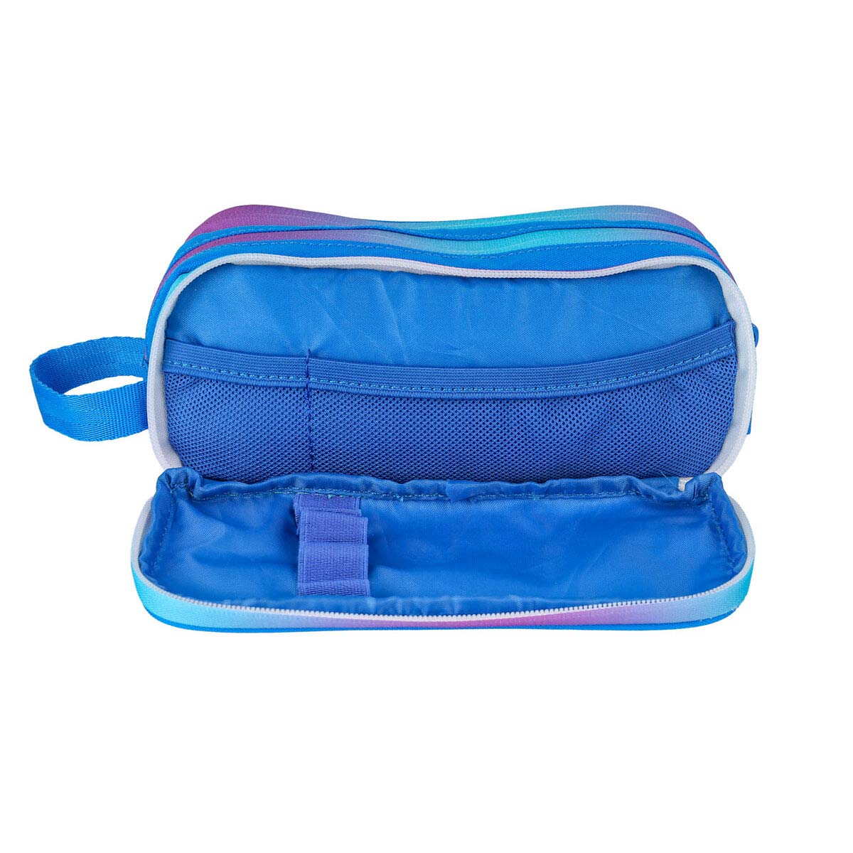 Estojo Triplo Oxford Gradient Mystic Blue 400204322 ( Imagem 3 de 4 ) - Preview