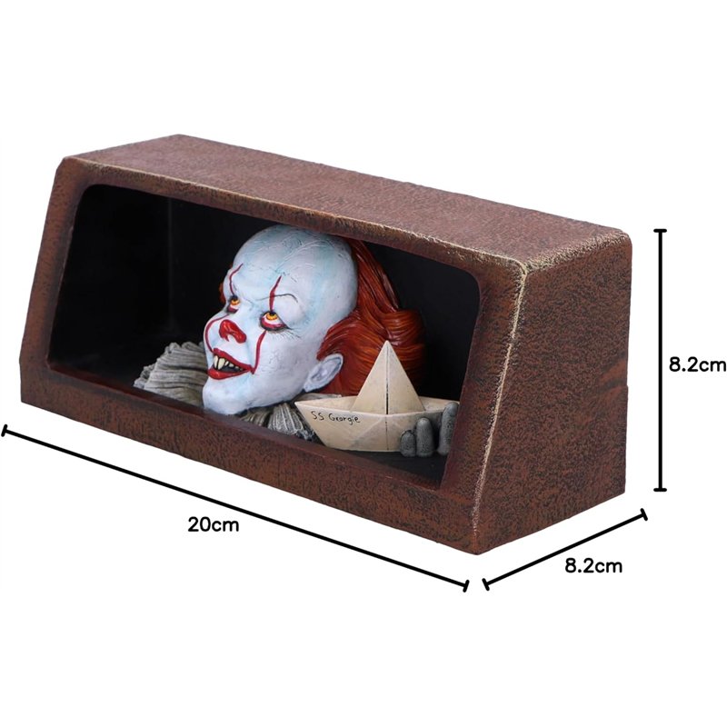 Figura Pennywise Drain 20cm - IT - Nemesis Now ( Imagem 4 de 4 ) - Preview