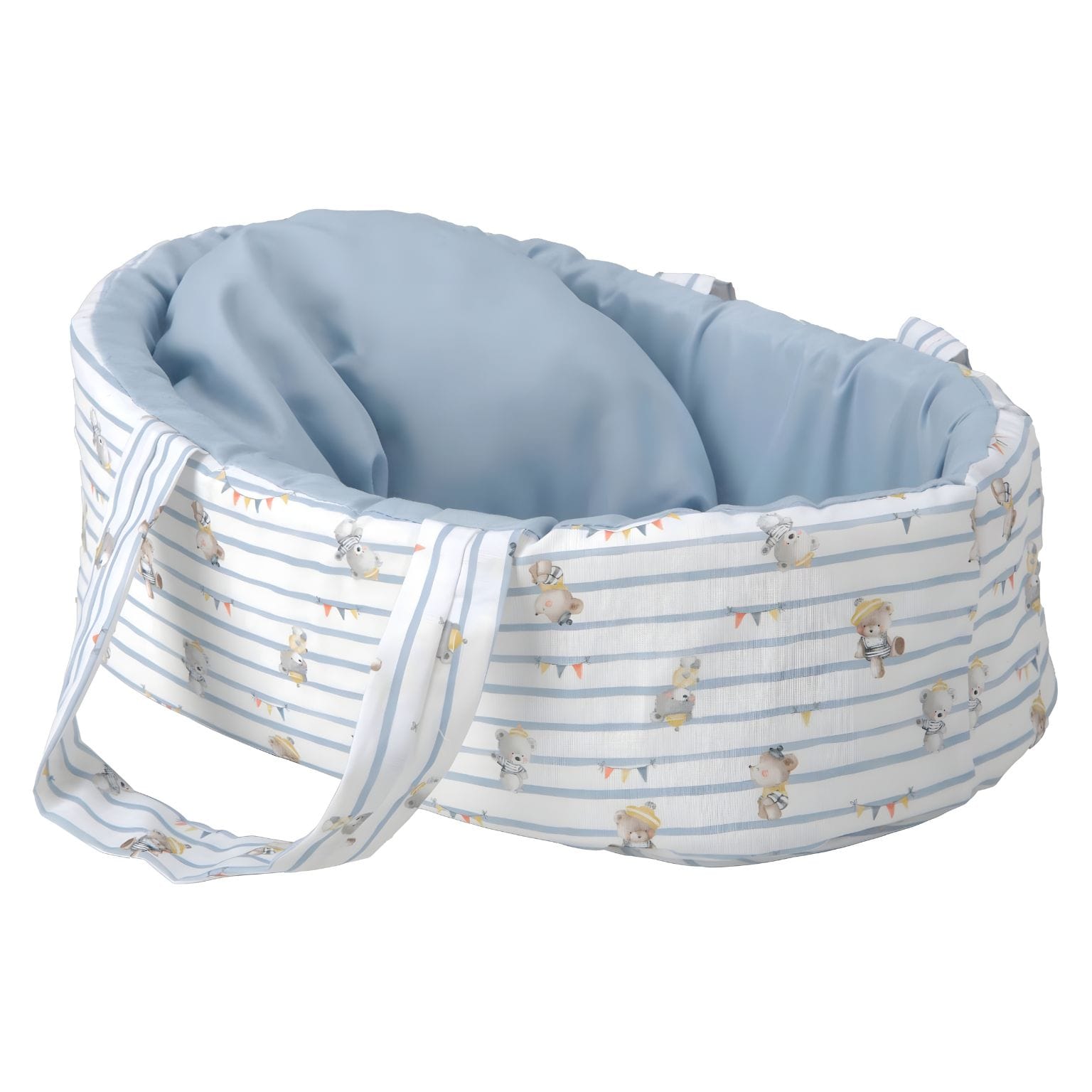 Boneca Elegance 26 cm com alcofa azul ( Imagem 4 de 4 ) - Preview