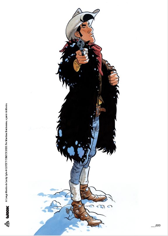 A Longa Marcha de Lucky Luke (Capa Exclusiva Wook) ( Imagem 2 de 2 ) - Preview