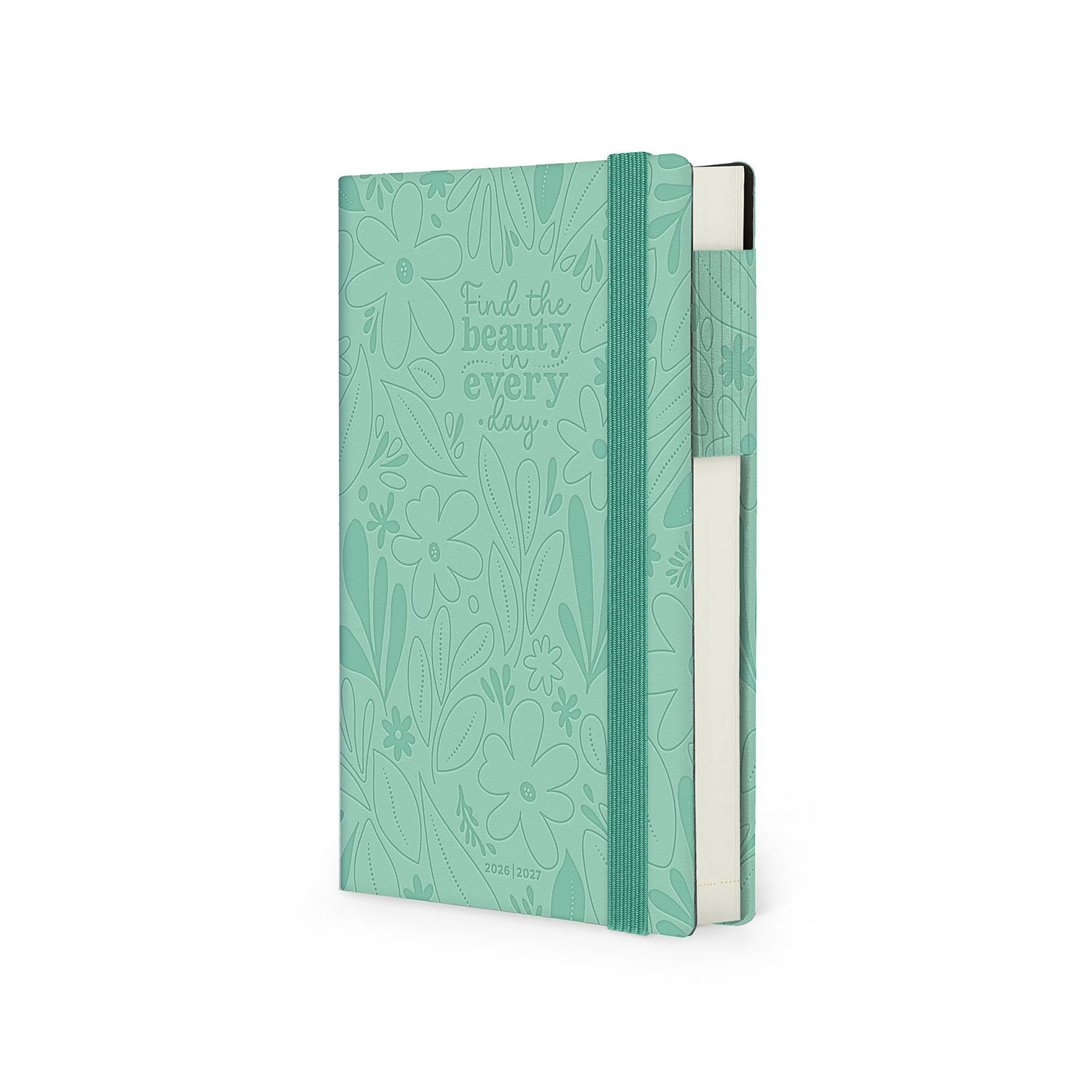 Agenda Escolar Diária 120X180Mm 2026/27 16 Meses Legami Botanic Garden Com Elastico Ag2716022 ( Imagem 2 de 4 ) - Preview