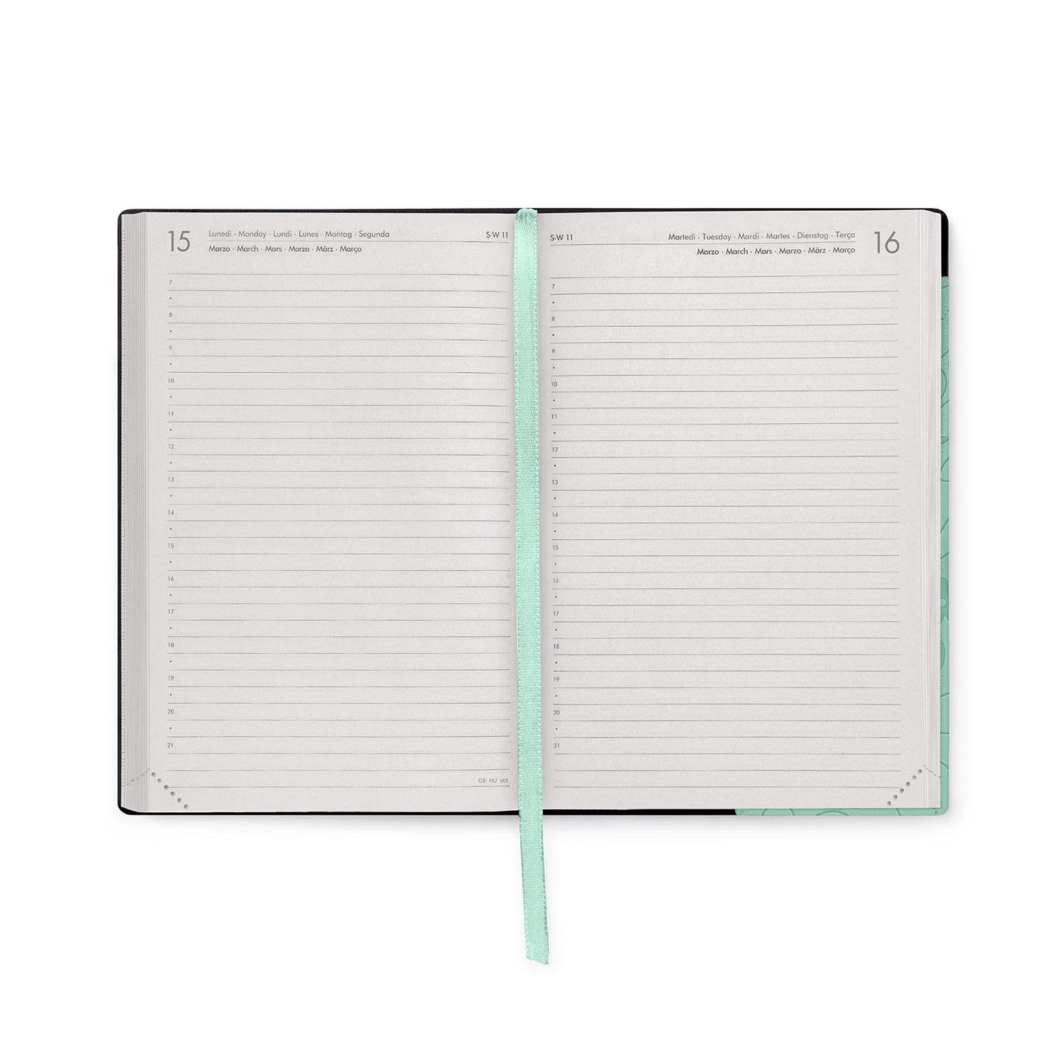 Agenda Escolar Diária 120X180Mm 2026/27 16 Meses Legami Botanic Garden Com Elastico Ag2716022 ( Imagem 3 de 4 ) - Preview