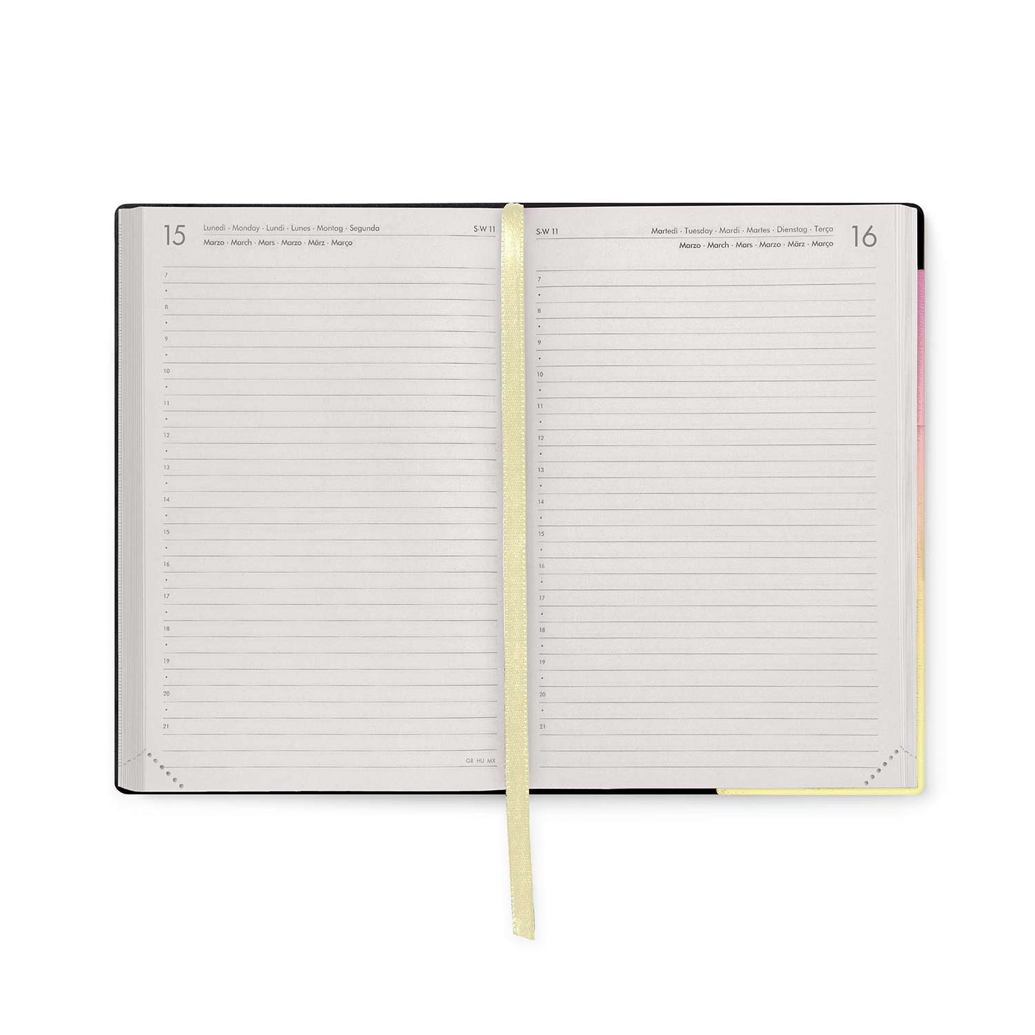 Agenda Escolar Diária 120X180Mm 2026/27 16 Meses Legami Sunrise Lover Com Elastico Ag2716020 ( Imagem 3 de 4 ) - Preview