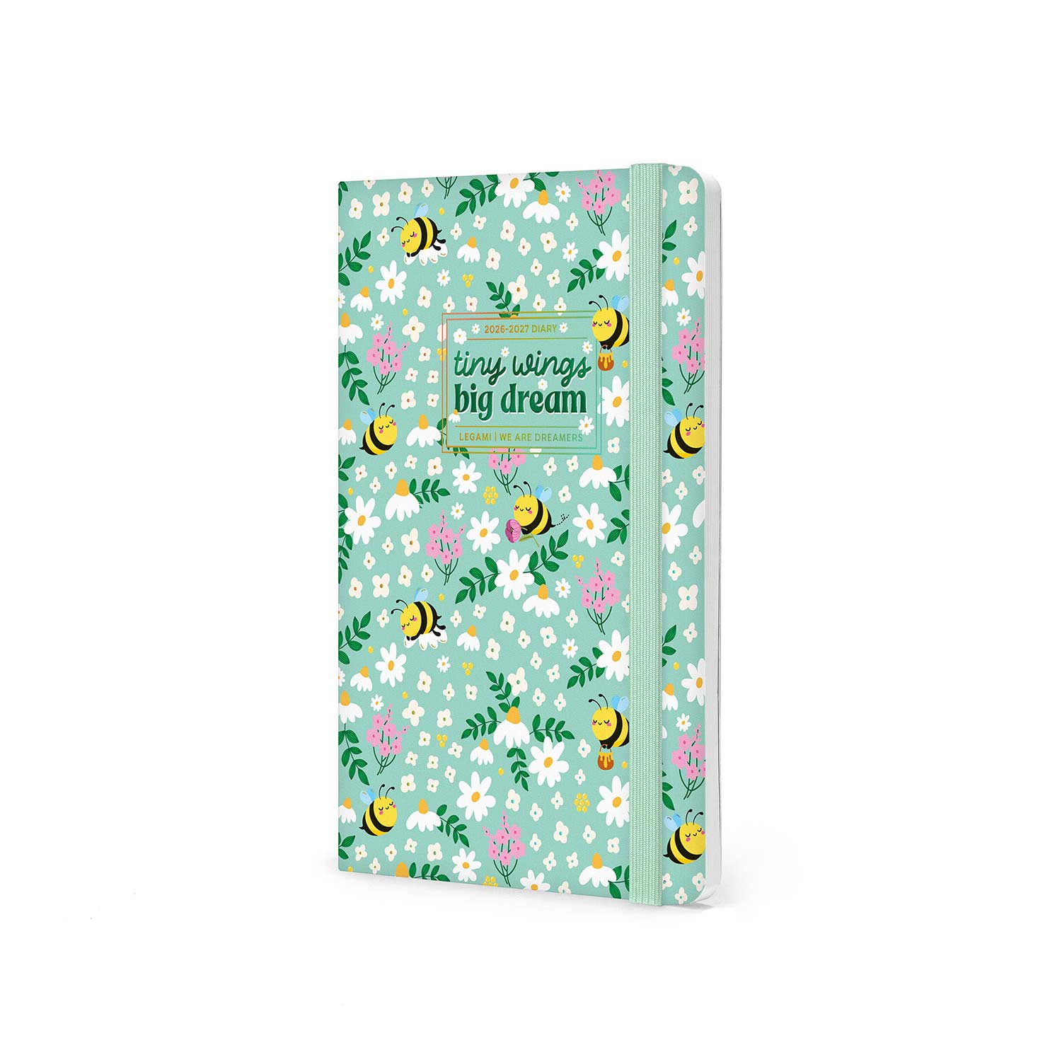 Agenda Escolar Semanal 120X180Mm 2026/27 16 Meses Legami Bee Com Elastico Ag2716062 ( Imagem 2 de 4 ) - Preview