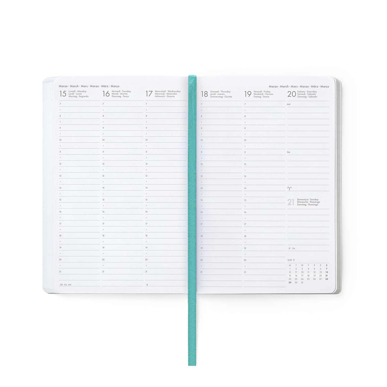 Agenda Escolar Semanal 120X180Mm 2026/27 16 Meses Legami Bee Com Elastico Ag2716062 ( Imagem 3 de 4 ) - Preview