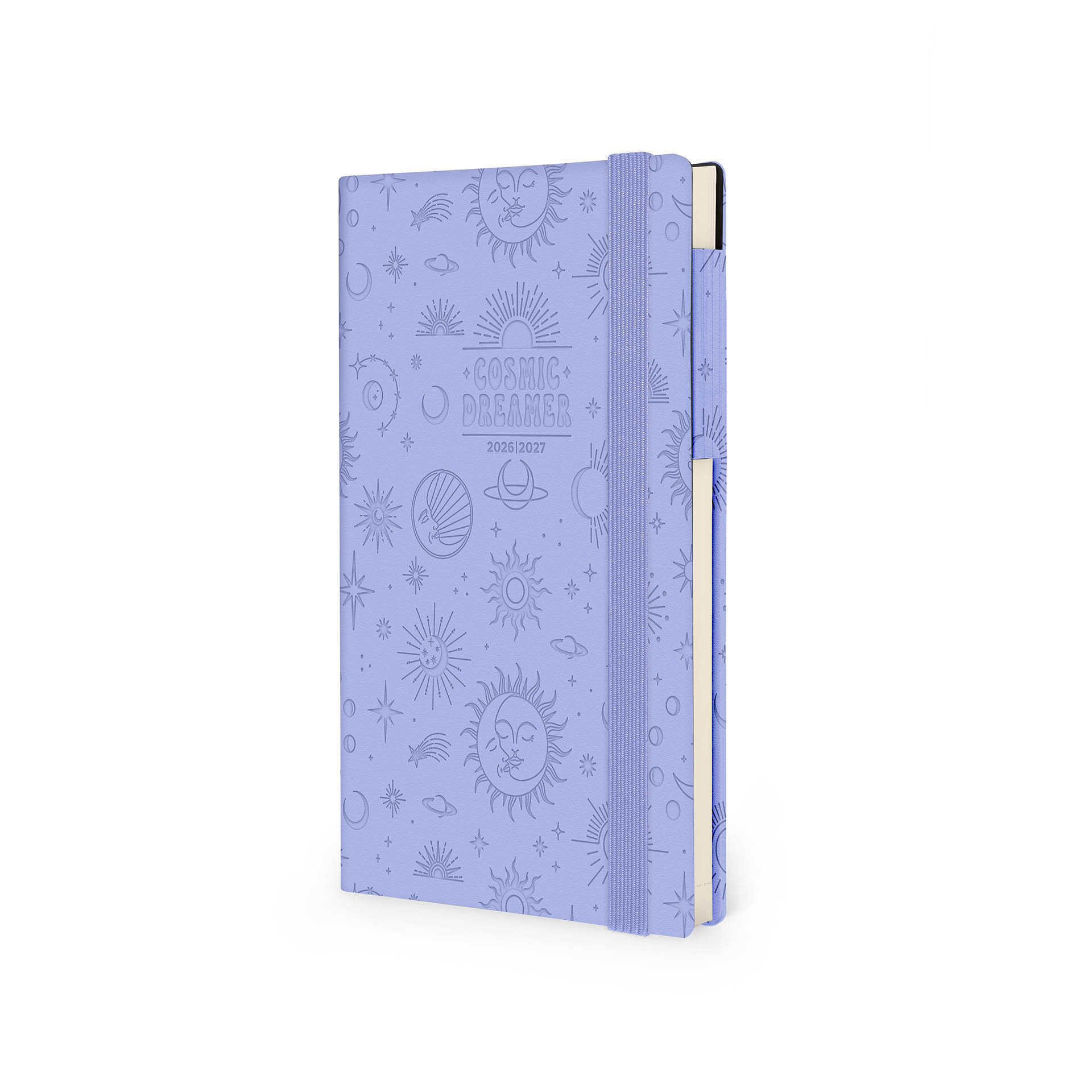 Agenda Escolar Semanal 120X180Mm 2026/27 16 Meses Legami Cosmic Lilac Com Elastico Ag2716027 ( Imagem 2 de 4 ) - Preview