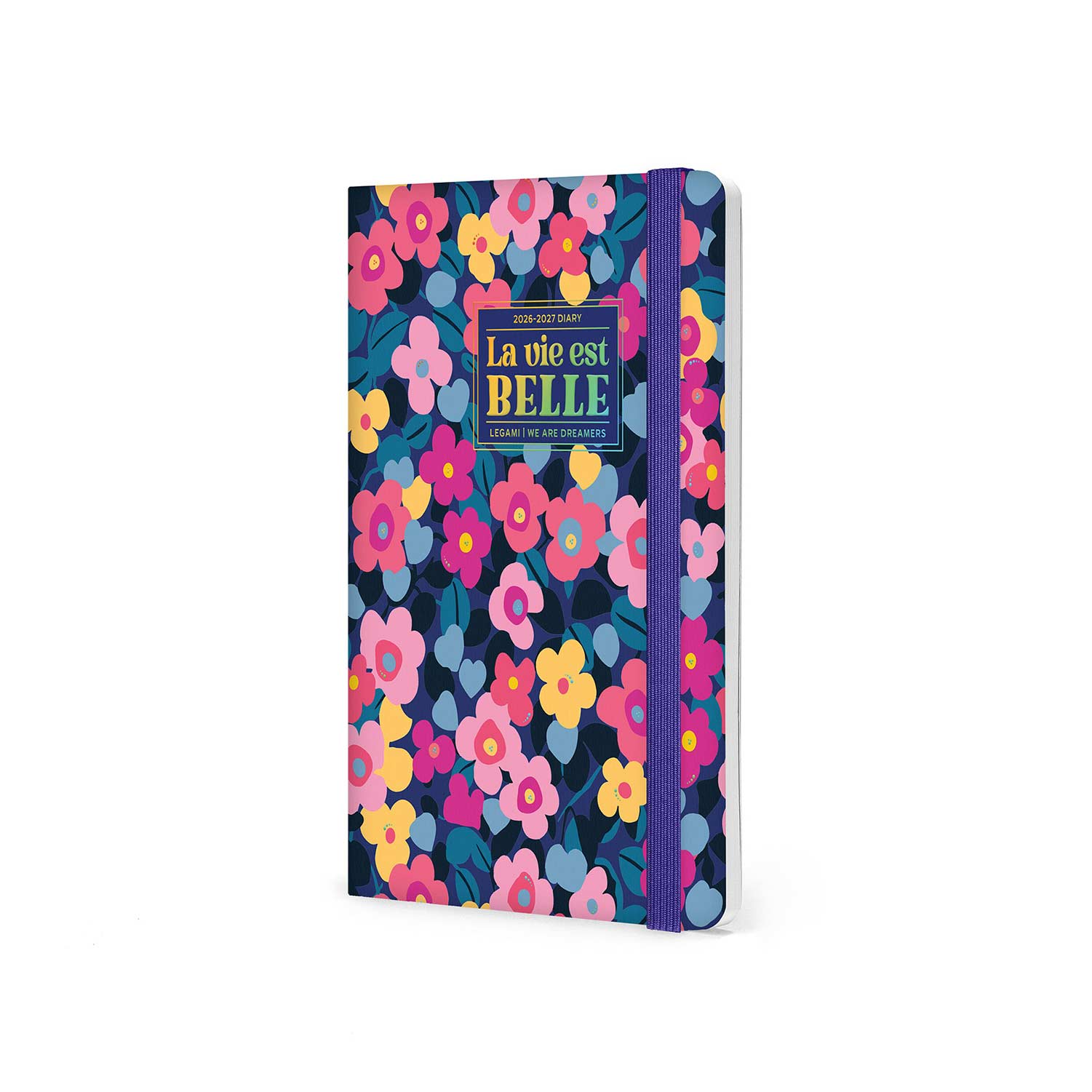 Agenda Escolar Semanal 120X180Mm 2026/27 16 Meses Legami Flowers Com Elastico Ag2716058 ( Imagem 2 de 4 ) - Preview