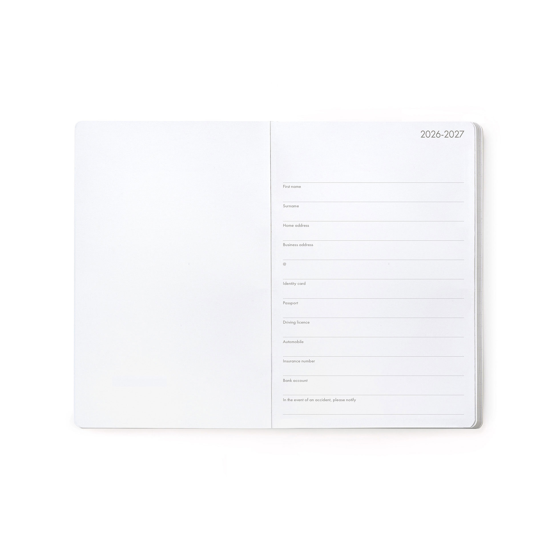 Agenda Escolar Semanal 120X180Mm 2026/27 16 Meses Legami Flowers Com Elastico Ag2716058 ( Imagem 4 de 4 ) - Preview