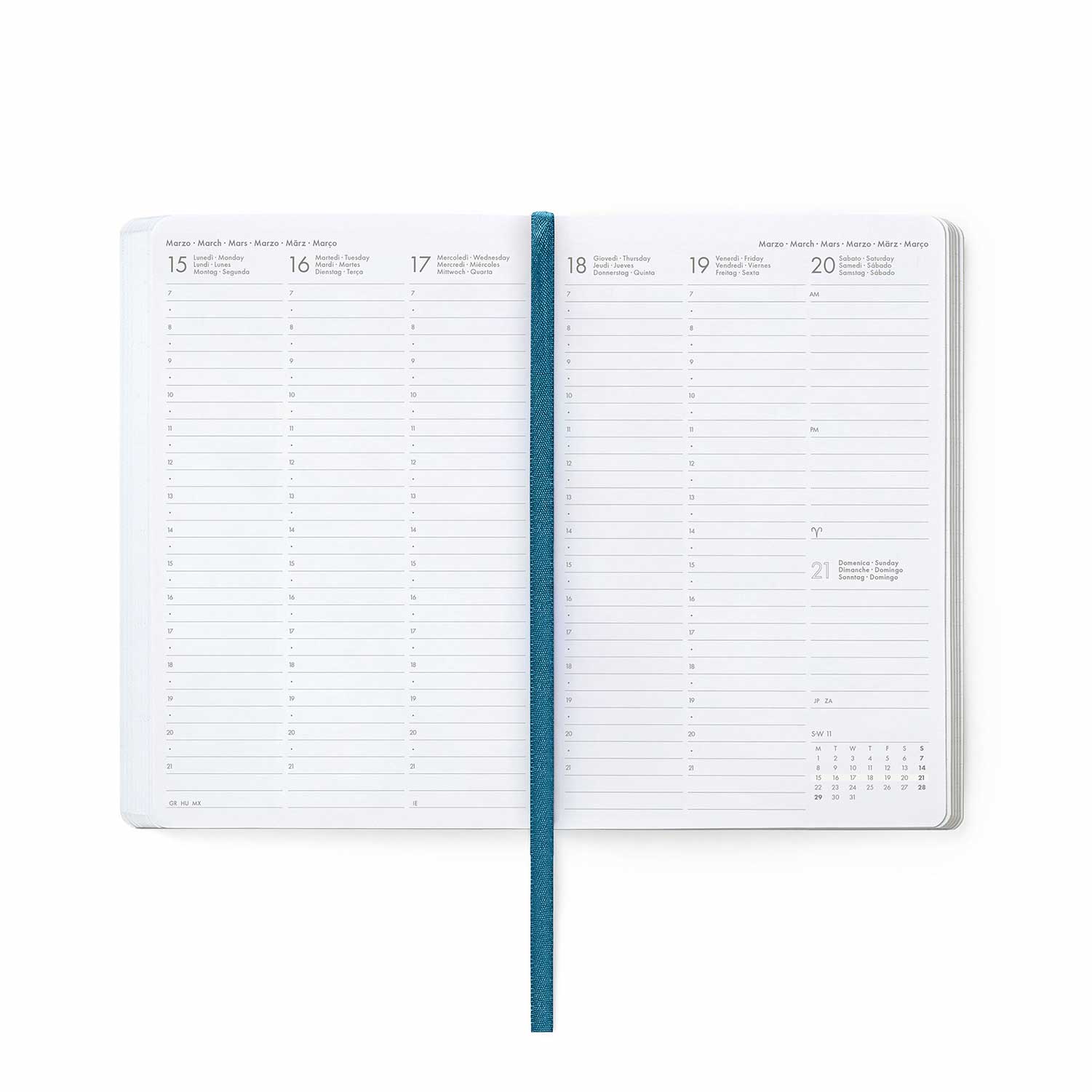 Agenda Escolar Semanal 120X180Mm 2026/27 16 Meses Legami Travel Stickers Com Elastico Ag2716060 ( Imagem 3 de 4 ) - Preview