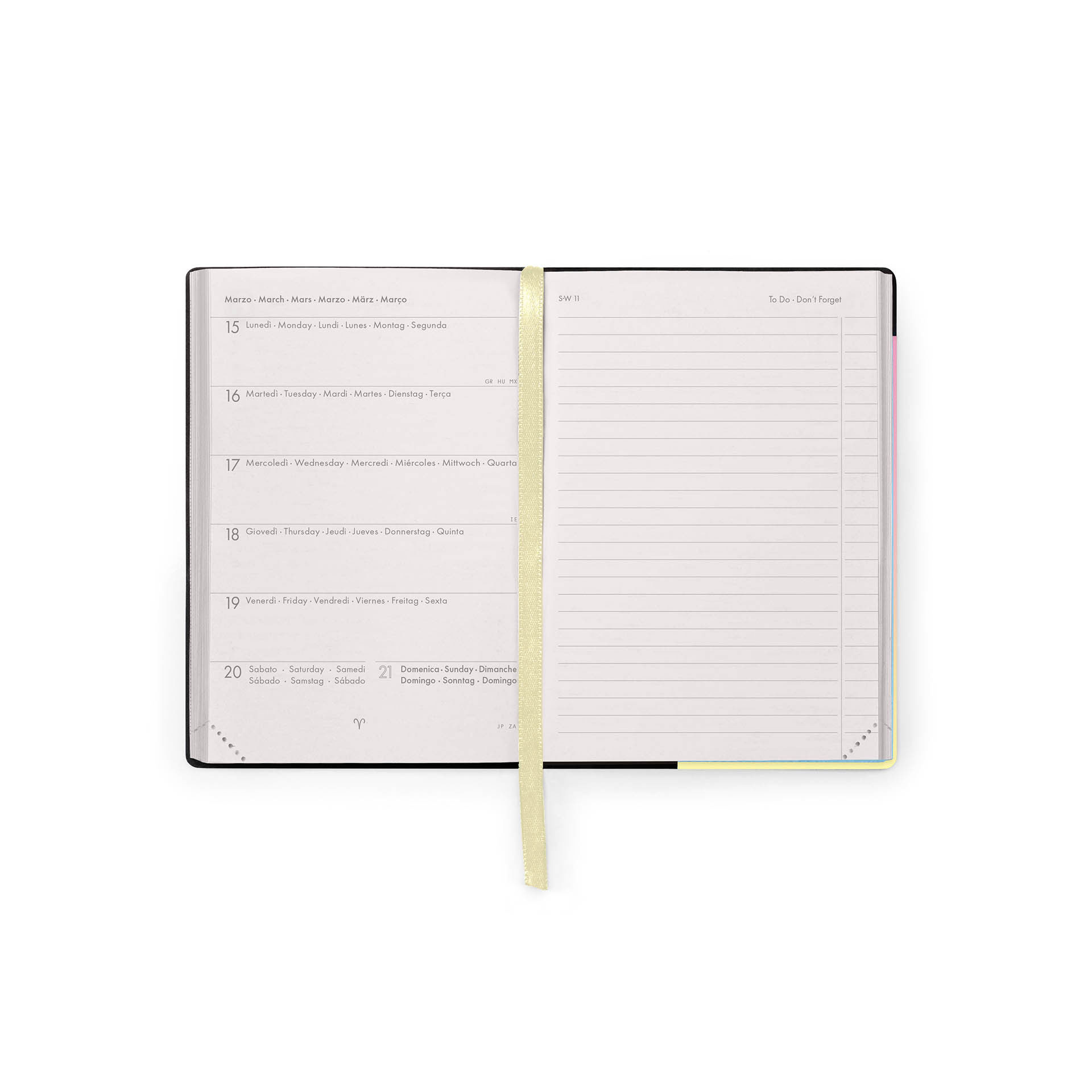 Agenda Escolar Semanal A6 2026/27 16 Meses Legami Sunrise Lover Com Elastico Ag2716012 ( Imagem 3 de 4 ) - Preview
