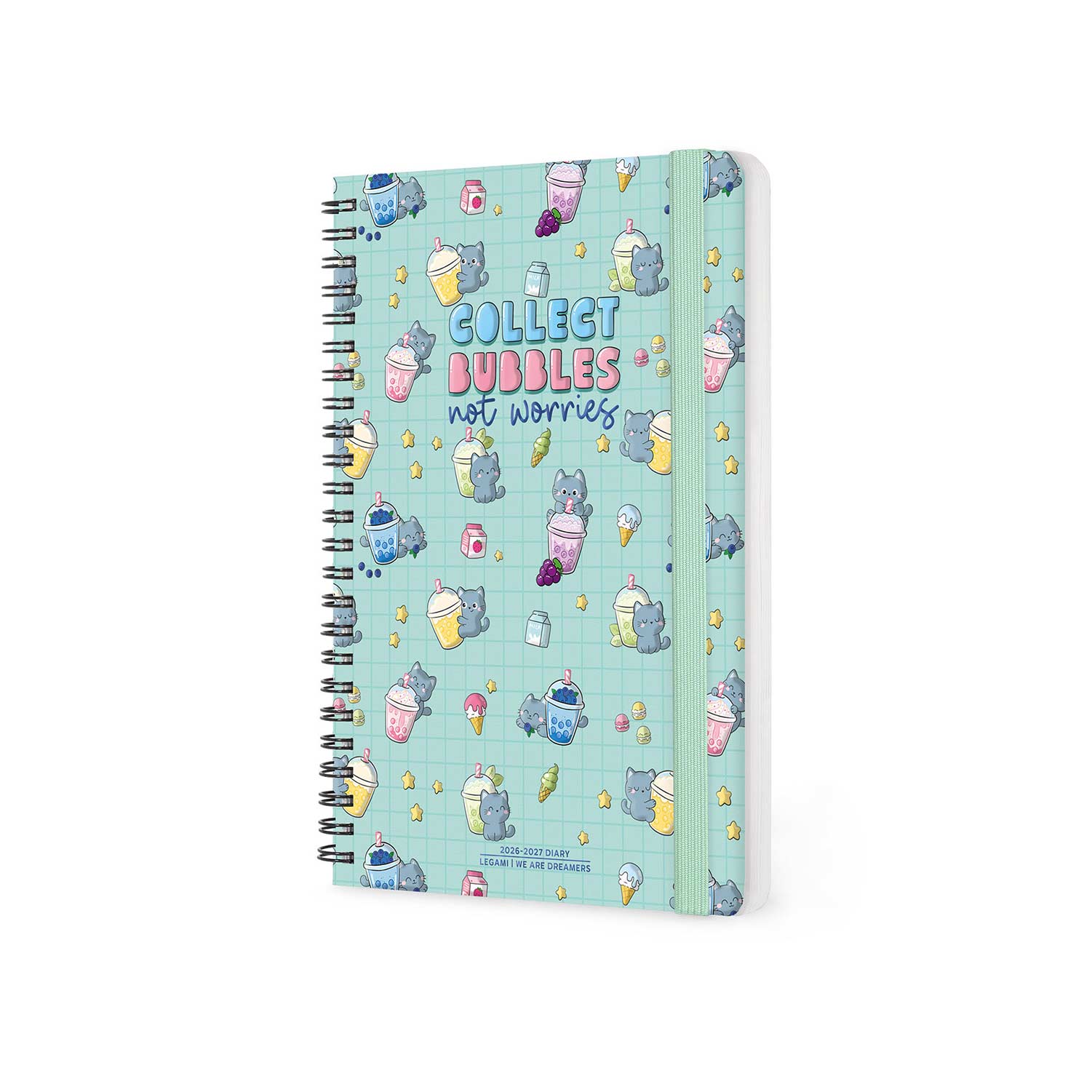 Agenda Escolar Semanal A5 2026/27 16 Meses Espiral Legami Kitty Bubble Tea Com Elastico Ag2716064 ( Imagem 2 de 4 ) - Preview