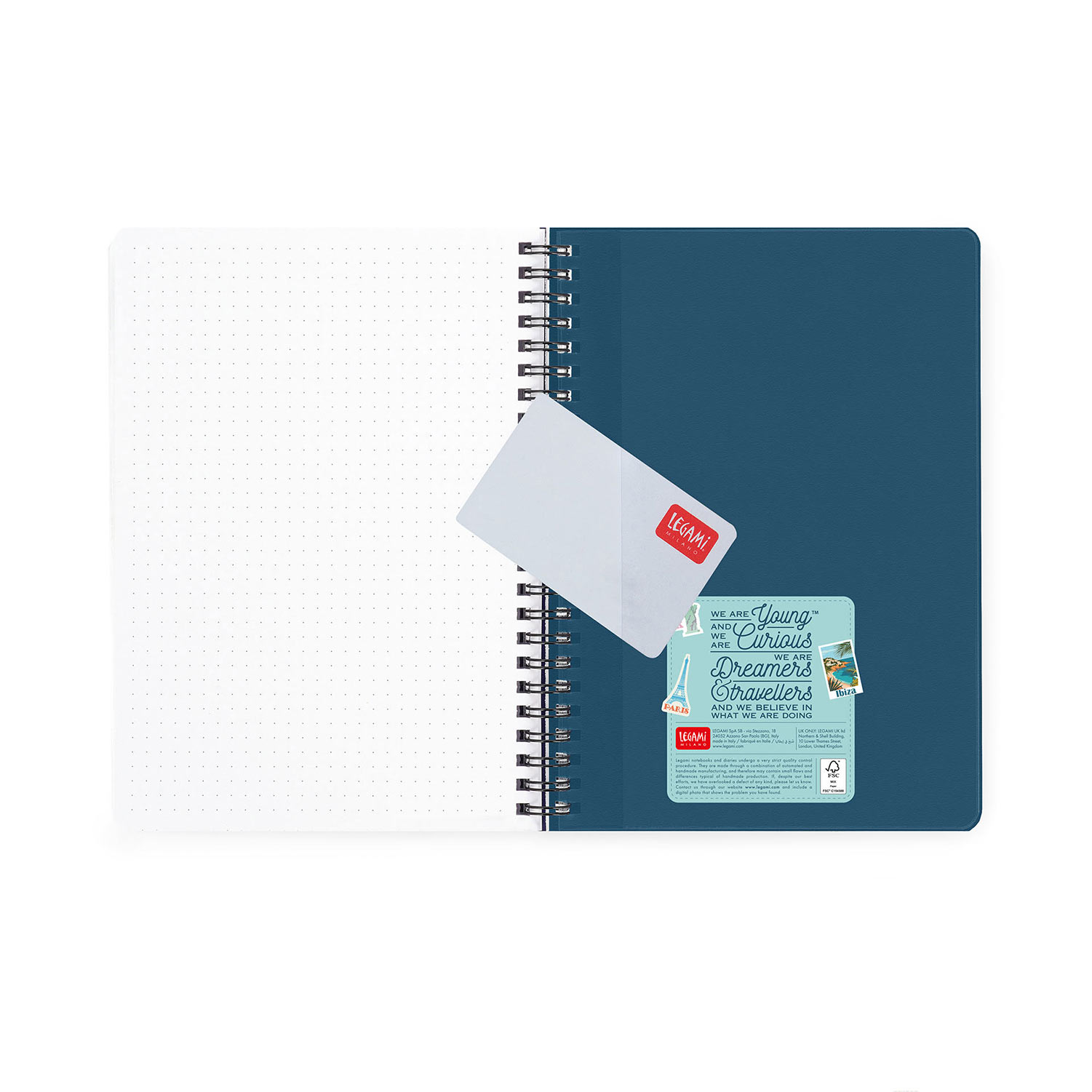 Agenda Escolar Semanal A5 2026/27 16 Meses Espiral Legami Travel Stickers Com Elastico Ag2716065 ( Imagem 4 de 4 ) - Preview
