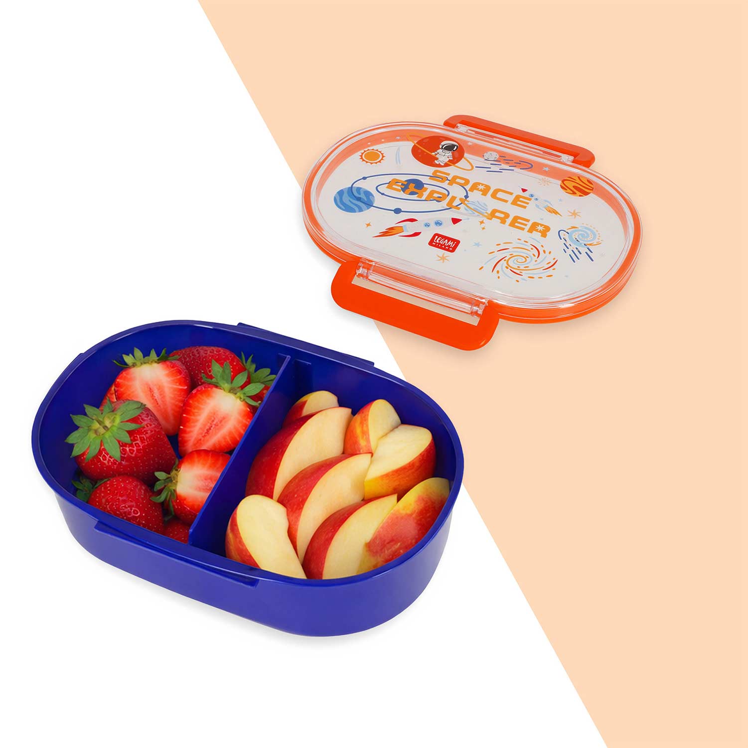 Caixa De Lanche Legami Snack & Go Space "Space Explorer" Ksnb0003 ( Imagem 4 de 4 ) - Preview