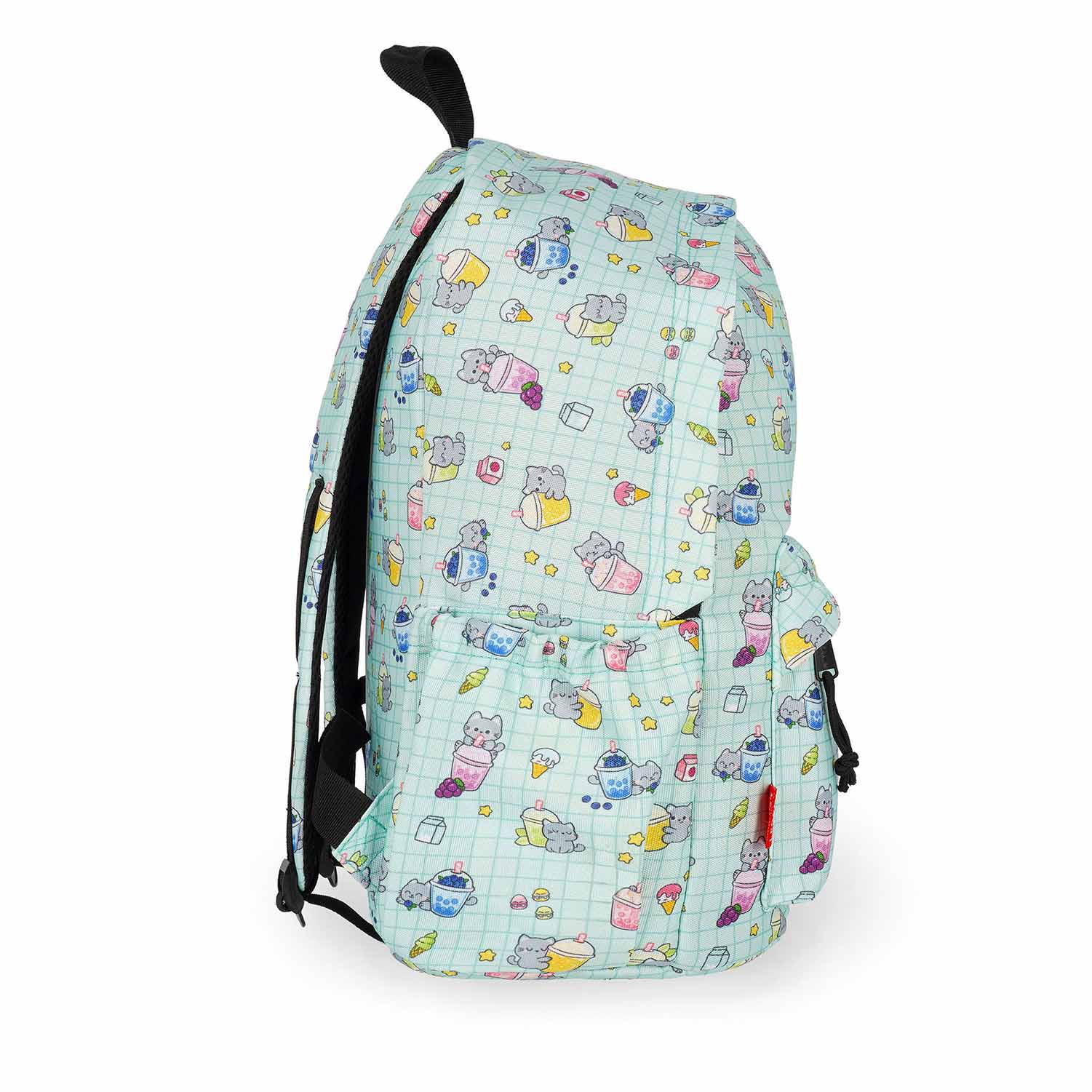 Mochila Legami My Backpack Kitty Bubble Tea 30X40X18Cm Bpk0024 ( Imagem 3 de 4 ) - Preview
