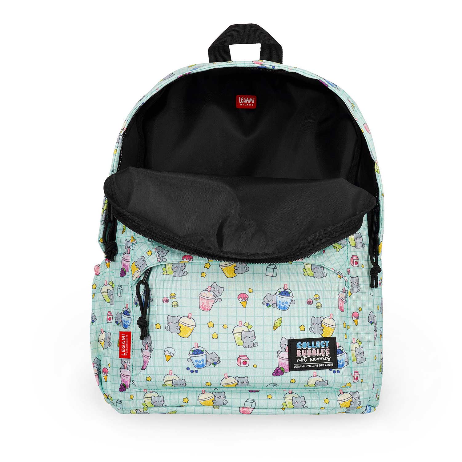 Mochila Legami My Backpack Kitty Bubble Tea 30X40X18Cm Bpk0024 ( Imagem 4 de 4 ) - Preview