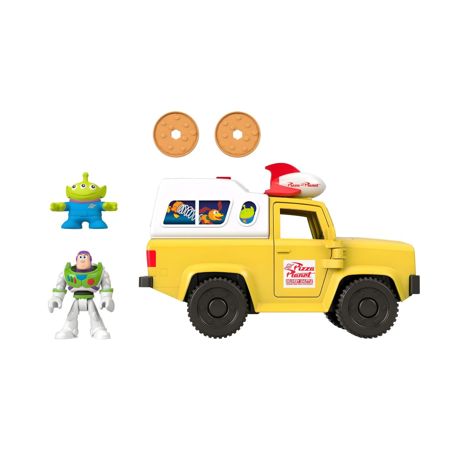 Imaginext Toy Story Camião Pizza Planet com Buzz e Alien ( Imagem 2 de 4 ) - Preview