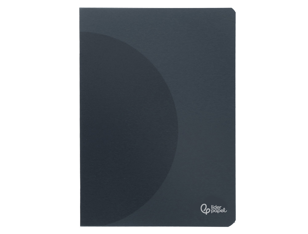 Caderno Agrafado Liderpapel 360 Capa de Plástico Preta A4, 48 Folhas, 90gr Pautado C/Dupla Margem ( Imagem 4 de 18 ) - Preview
