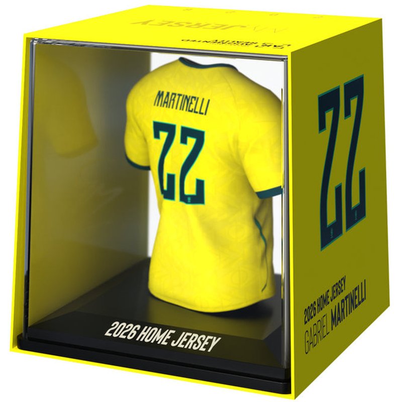 Figura My Jersey - Brasil: Gabriel Martinelli (Home 2026) ( Imagem 2 de 2 ) - Preview