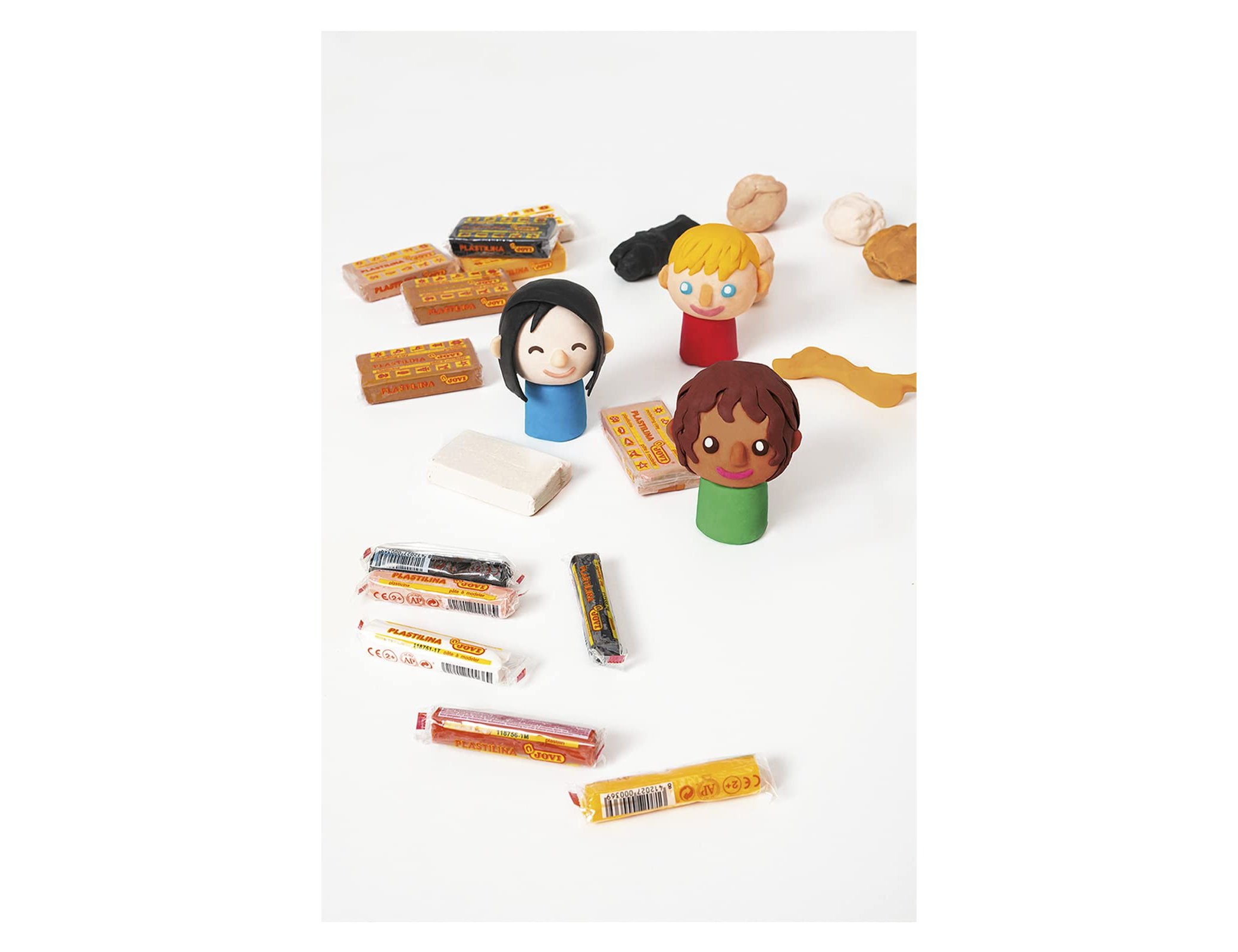 Jovi modeling clay, assorted colors - 6 bars ( Imagem 5 de 5 ) - Preview