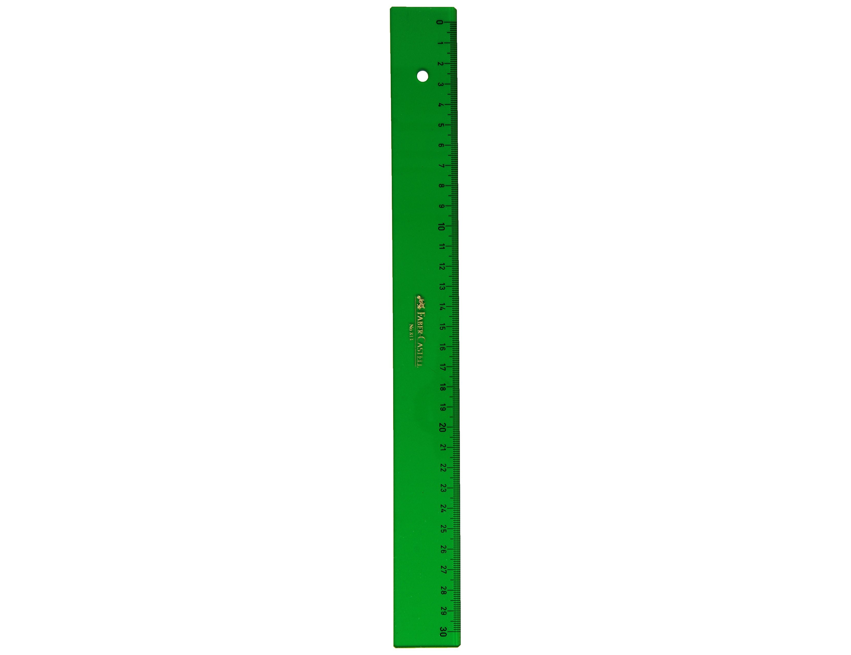 Regua plastico faber 30 cm ( Imagem 3 de 3 ) - Preview