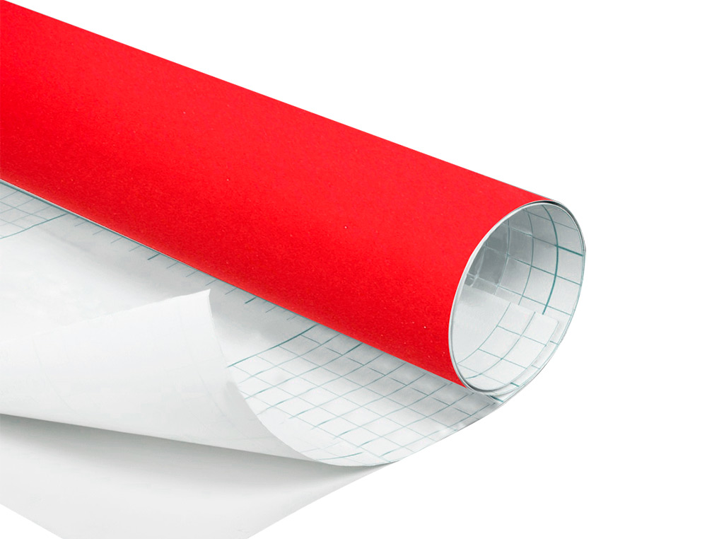 Rolo Adesivo Liderpapel Veludo Vermelho Rolo de 0,45 x 2 mt ( Imagem 5 de 5 ) - Preview