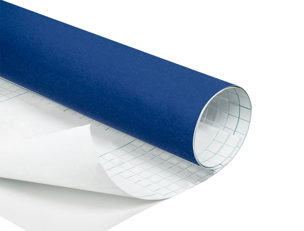 Adhesive roll for Liderpapel unicolor blue gloss, 0.45 x 2 m roll. ( Imagem 5 de 5 ) - Preview
