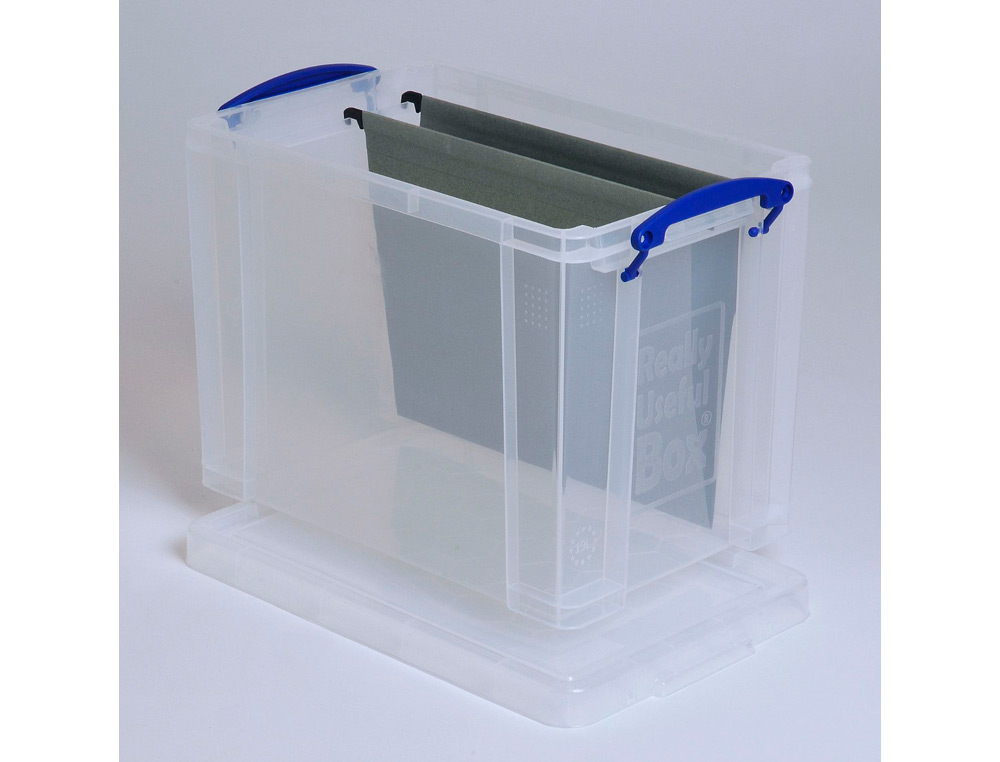 Organizador archivo 2000 plastico transparente com capa para capas de suspensao din a4 19 litros 395x255x290 mm ( Imagem 3 de 3 ) - Preview