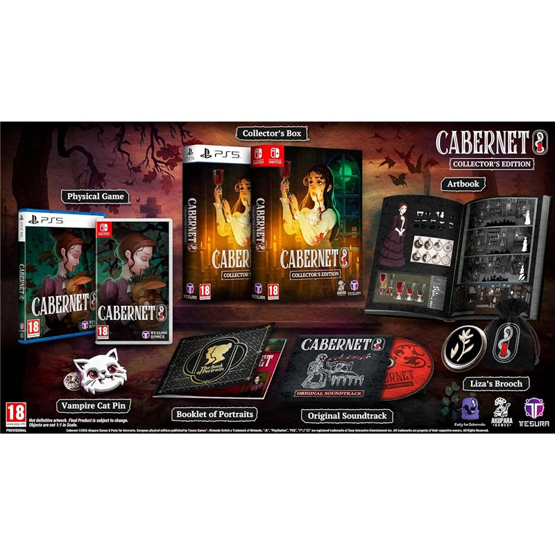 Cabernet - Collector's Edition Nintendo Switch ( Imagem 2 de 2 ) - Preview