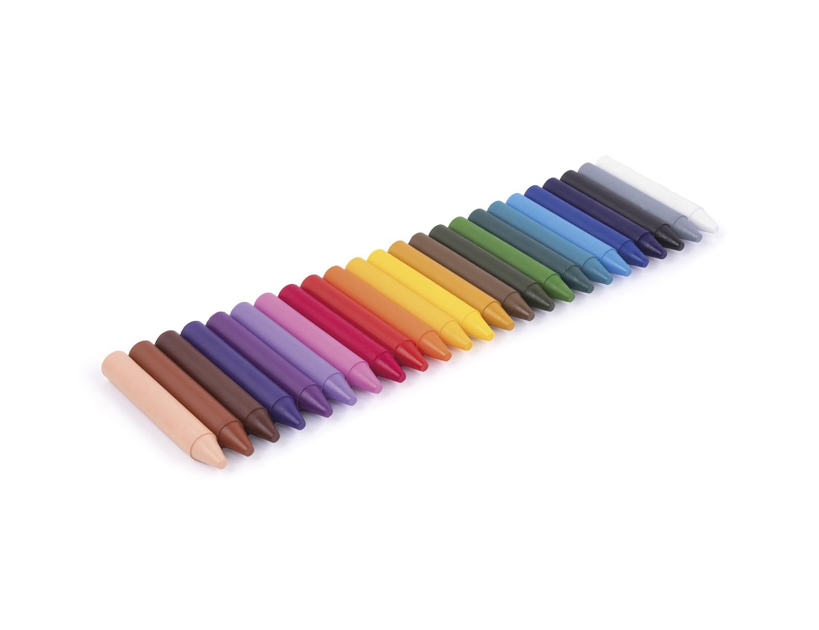 Jovicolor wax crayons with 24 crayons ( Imagem 3 de 8 ) - Preview