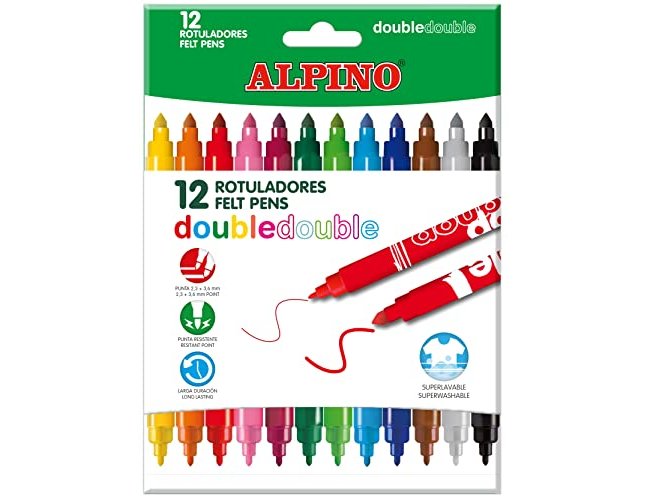 Marcador alpino double 10 unidades ( Imagem 3 de 4 ) - Preview