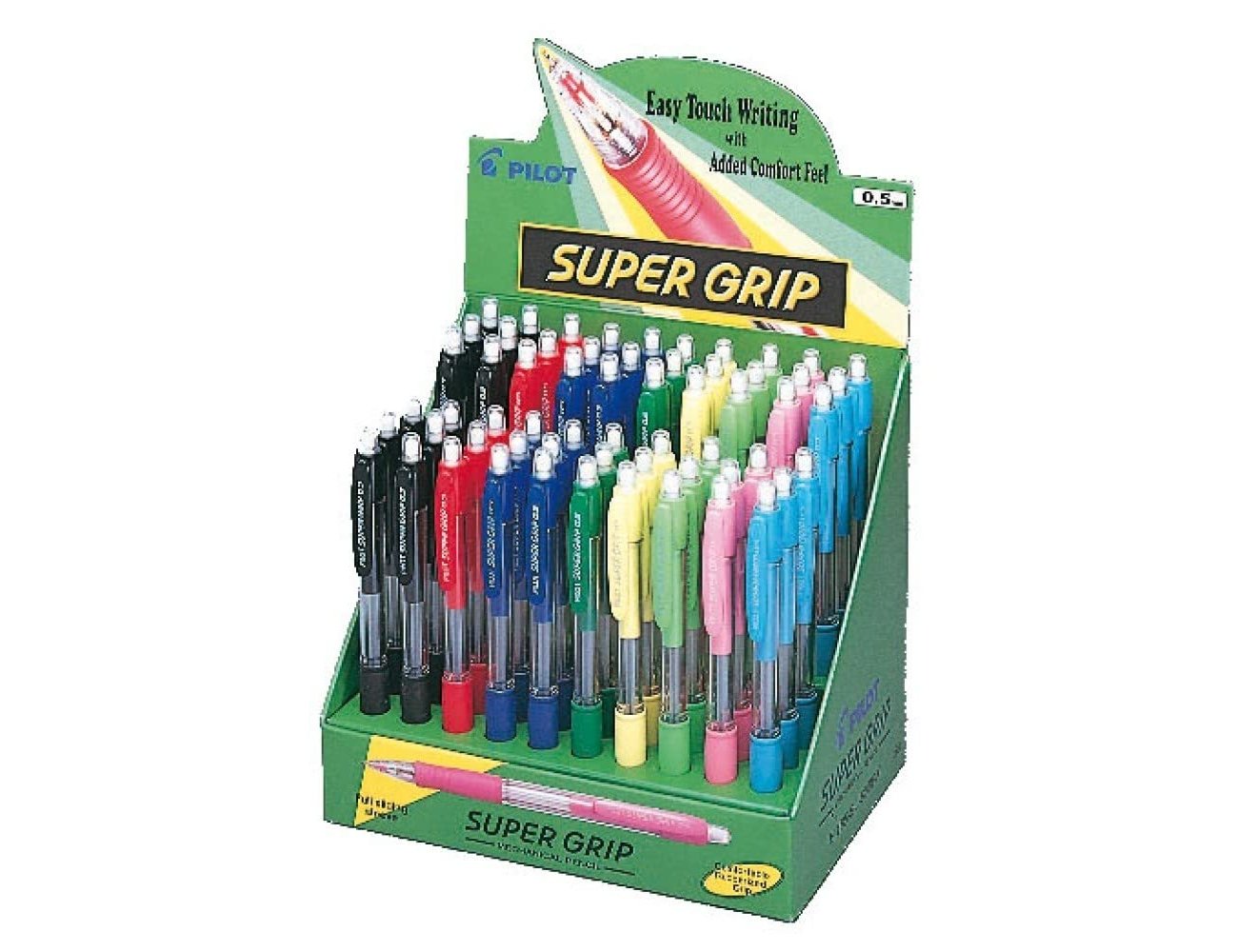 Pilot Super Grip 0.5mm Mechanical Pencil - Unit (60 units) ( Imagem 3 de 4 ) - Preview