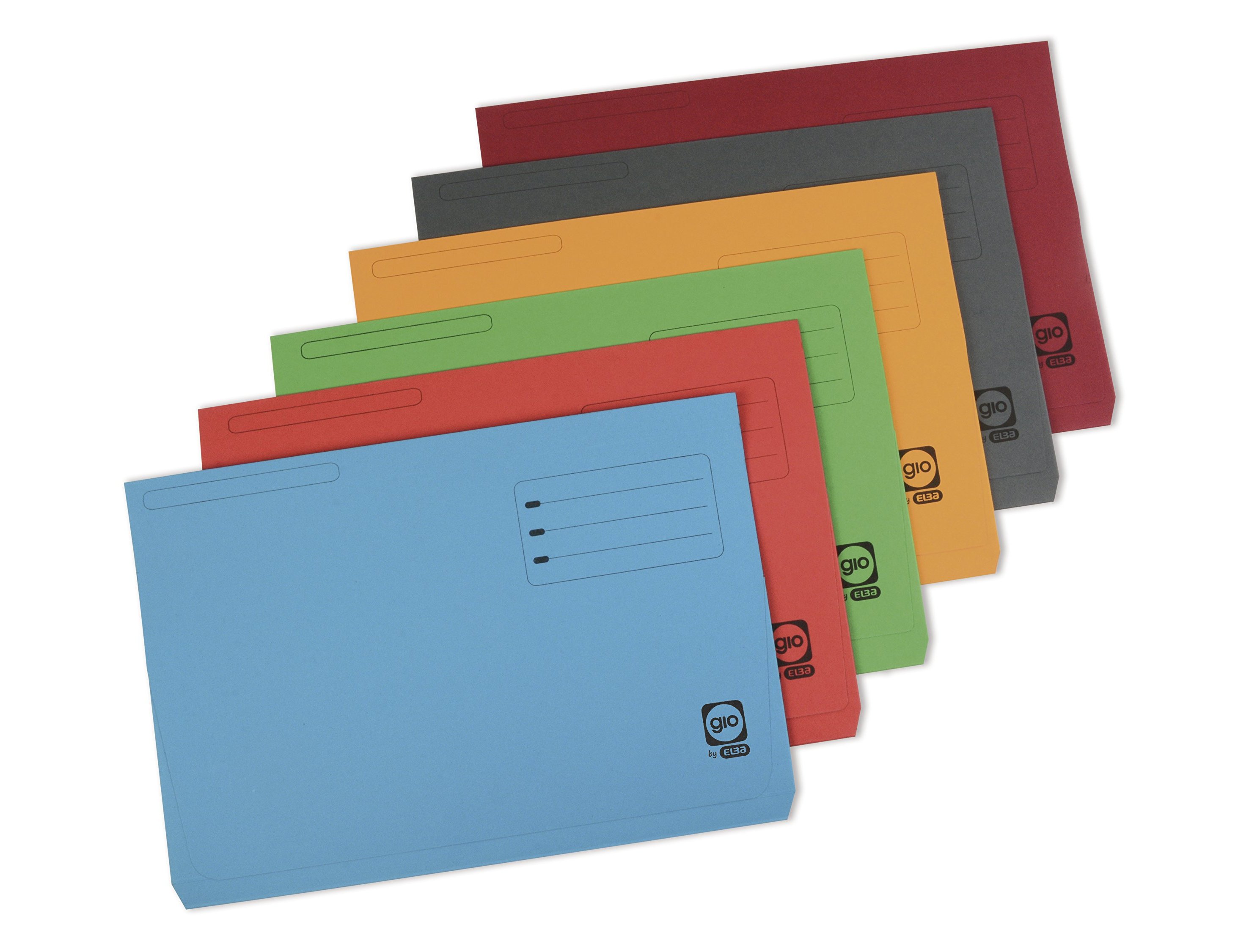 Classificador gio em cartolina folio pocket vermelho com bolsa e aba (25 unidades) ( Imagem 4 de 4 ) - Preview